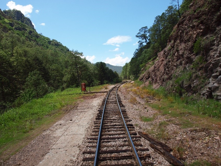 Estación Parajes, km. 687 Fecha de la toma: 30 de julio de 2012.