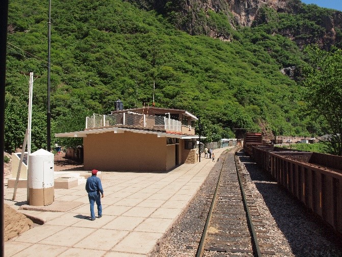 Estación Témoris, km. 708 Fecha de la toma: 30 de julio de 2012.