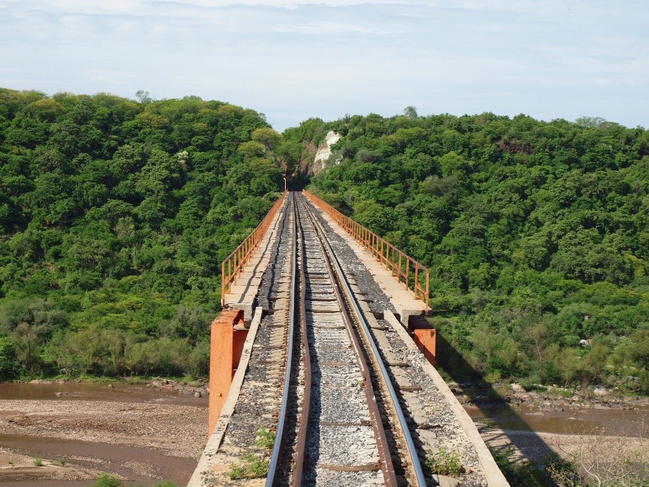 Puente Aguacaliente, Km. 779 Fecha de la toma: 30 de julio de 2012.
