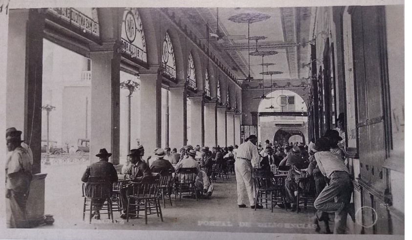 Imagen tomada de Recuerdo de México. La tarjeta postal mexicana 1882-1930. México, Banobras, 1994