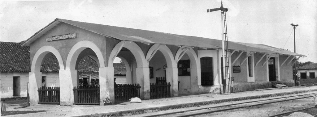 Estación Acapetahua, 1930. Fondo FNM, Sección Comisión de Avalúo e Inventarios. CEDIF, CNPPCF, Secretaría de Cultura.