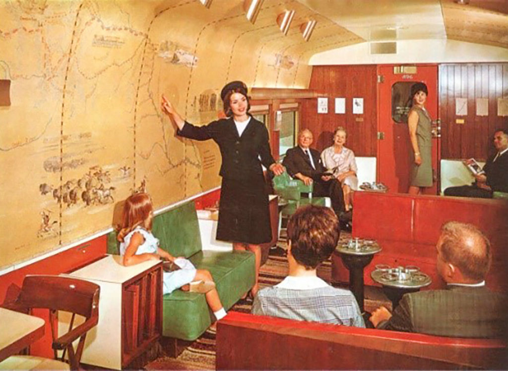 Postal promocional del NP de un coche “Traveller’s Rest”.8