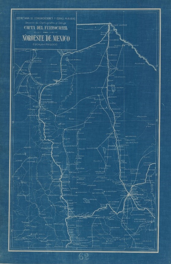 Carta del Ferrocarril del Noreste de México